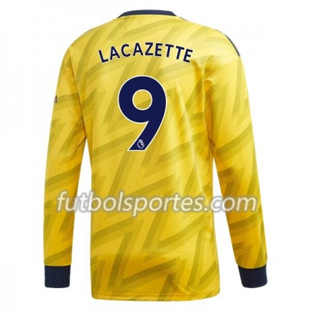 Camisetas Arsenal Alexandre Lacazette 9 Segunda Equipacion 2019/2020 Manga Larga